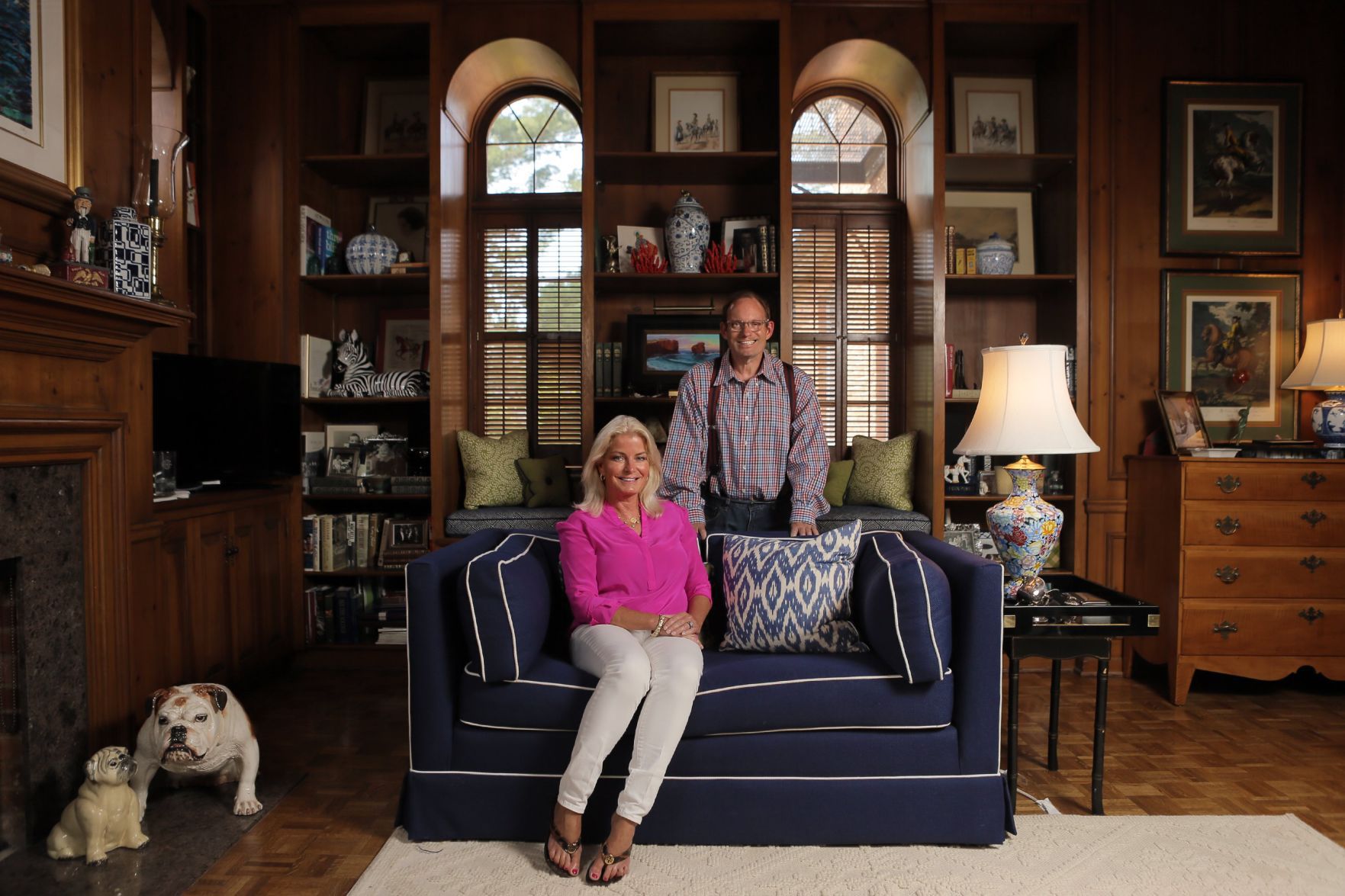 Portrait of great-grandchildren of Albert Bond Lambert, airport's namesake